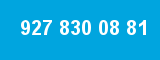 927 830 08 81